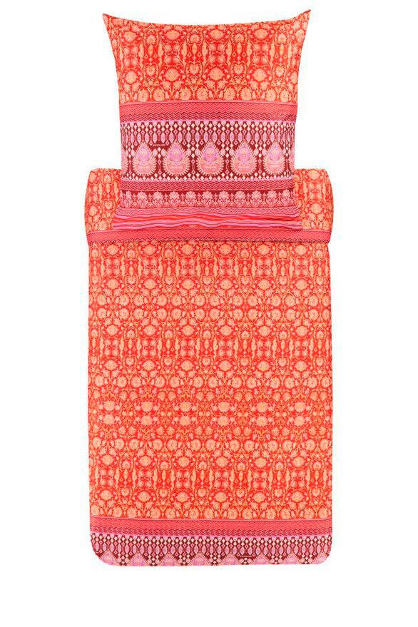 BETTWÄSCHE Mira 155/220 cm - Rot, Basics, Textil (155/220cm) - Bassetti