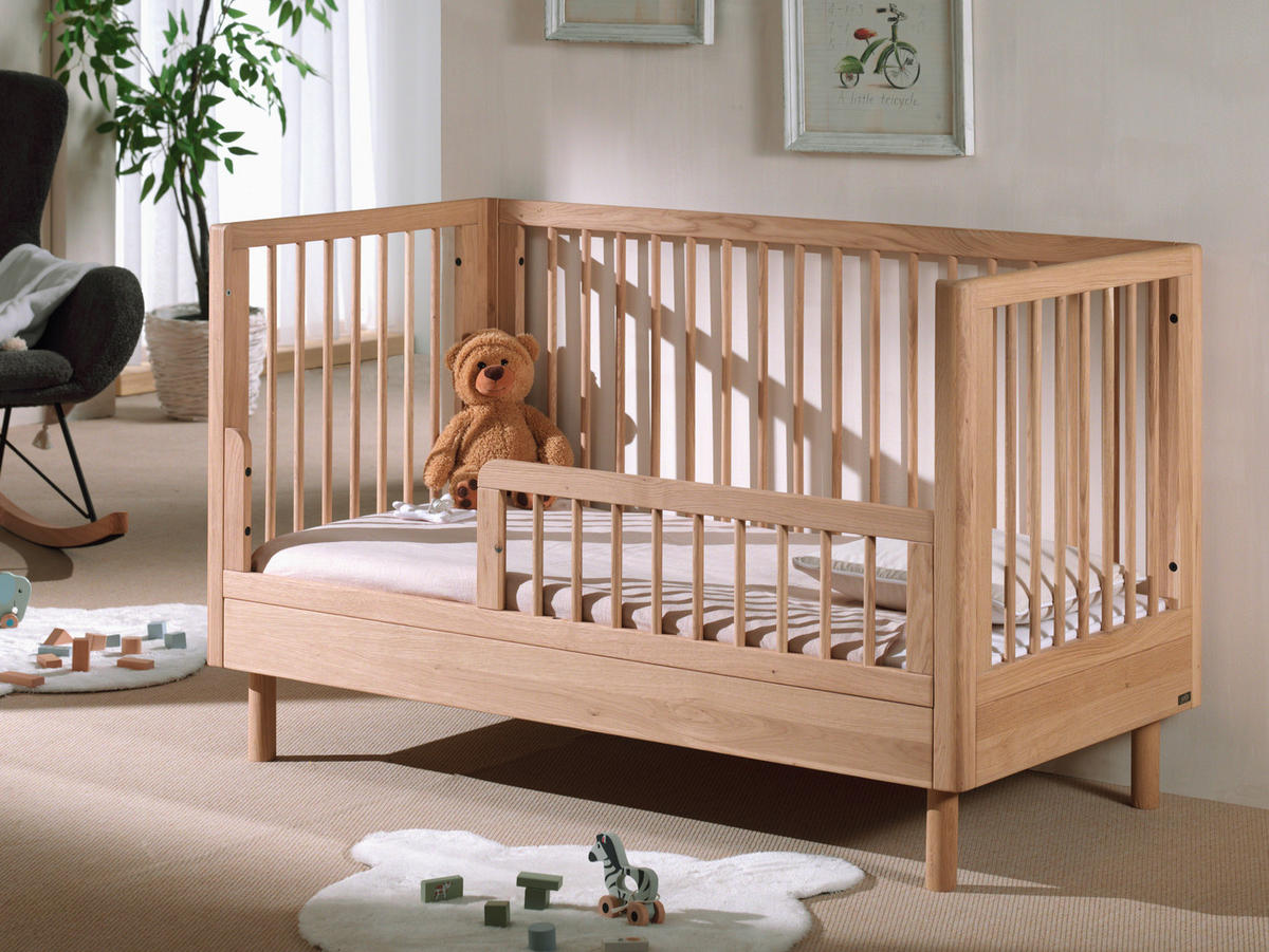 KINDER-/JUNIORBETT - Naturfarben, MODERN, Holz (70/140cm) - MID.YOU