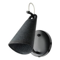 WANDLEUCHTE 15,2/21 cm   - Schwarz, Basics, Kunststoff/Metall (15,2/21cm) - Osram