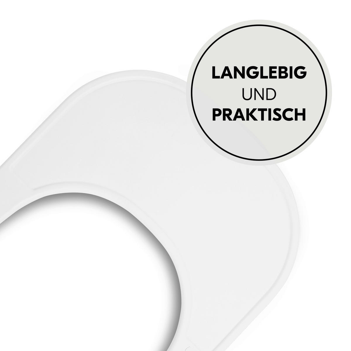 ESS- UND SPIELBRETT Arketa  - Weiß, Basics, Kunststoff (46/4/49cm) - Hauck