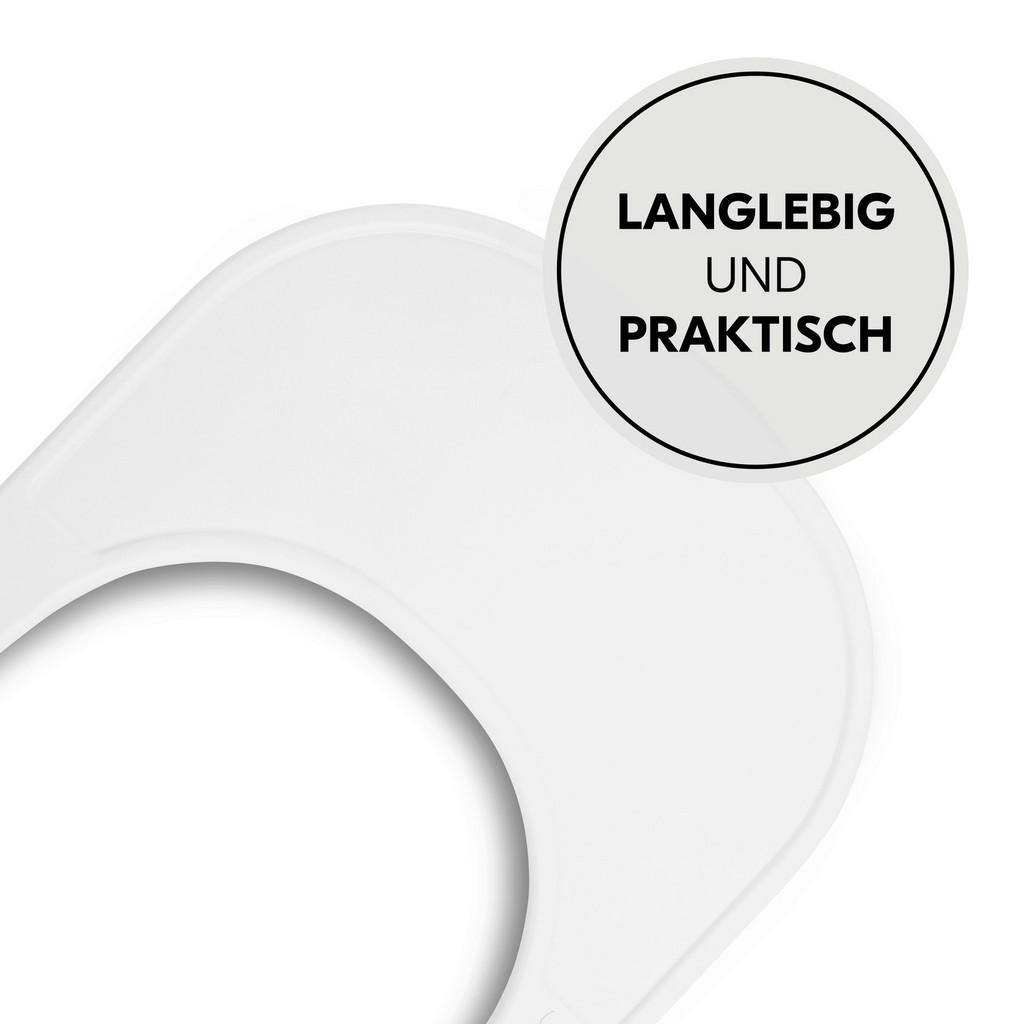 Thumbnail - Hauck Ess- Arketa, Weiß, Kunststoff, 46x4x49 cm, Global Recycled Standard (Grs), Babymöbel, Hochstühle & Zubehör, Hochst...