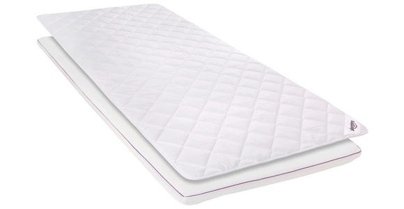 TOPPER 90/200 cm - Weiß, Basics, Textil (90/200cm) - Sleeptex