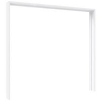 PASSEPARTOUTRAHMEN 230,9/215,1/23,8 cm   - Weiß Hochglanz, Design, Holzwerkstoff (230,9/215,1/23,8cm) - home24