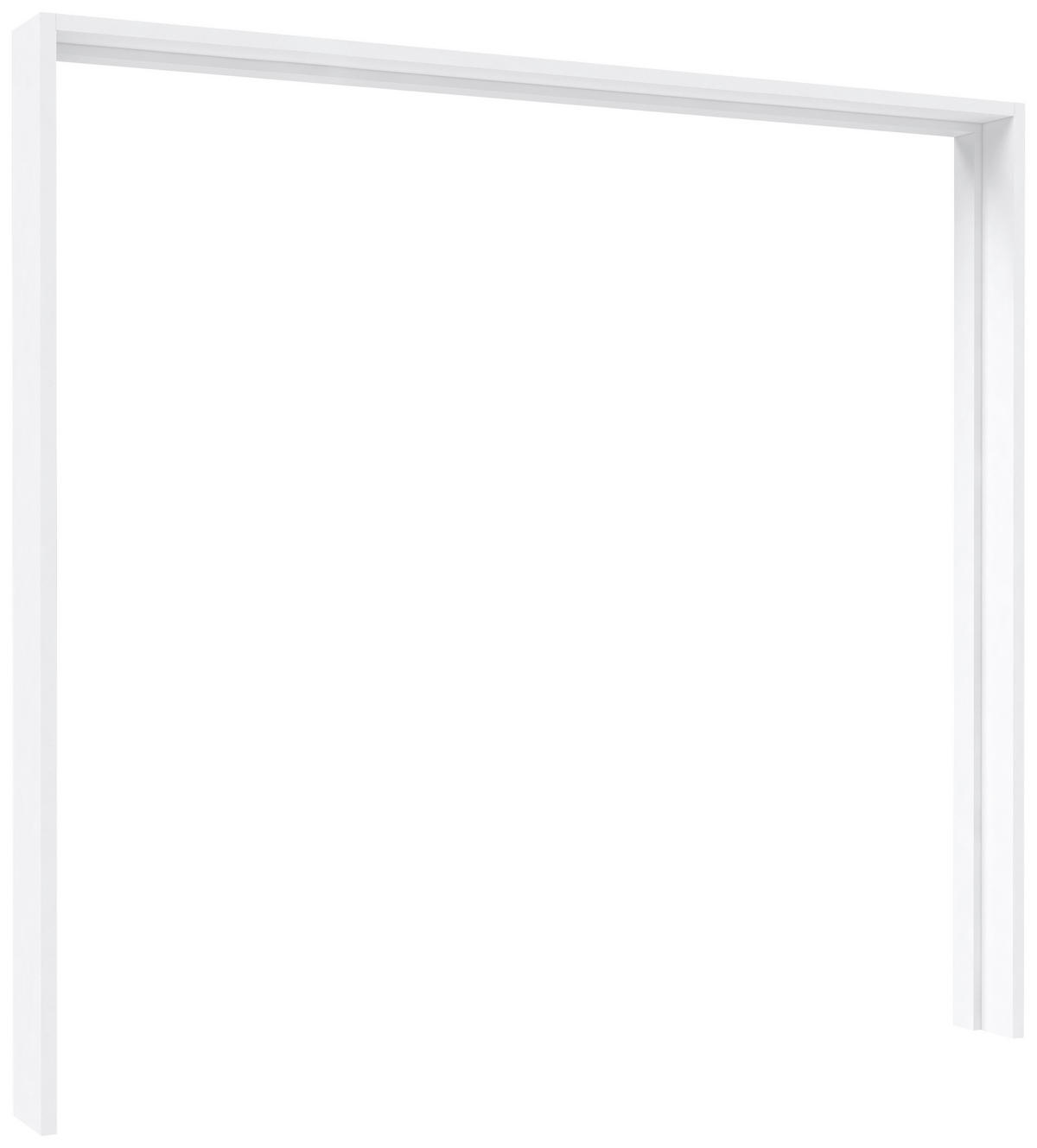 PASSEPARTOUTRAHMEN 230,9/215,1/23,8 cm   - Weiß Hochglanz, Design, Holzwerkstoff (230,9/215,1/23,8cm) - home24