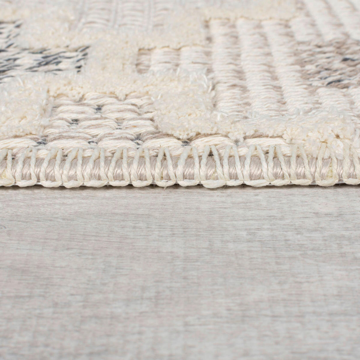 WEBTEPPICH 116/170 cm Grau  - Grau, MODERN, Textil (116/170cm) - Xora