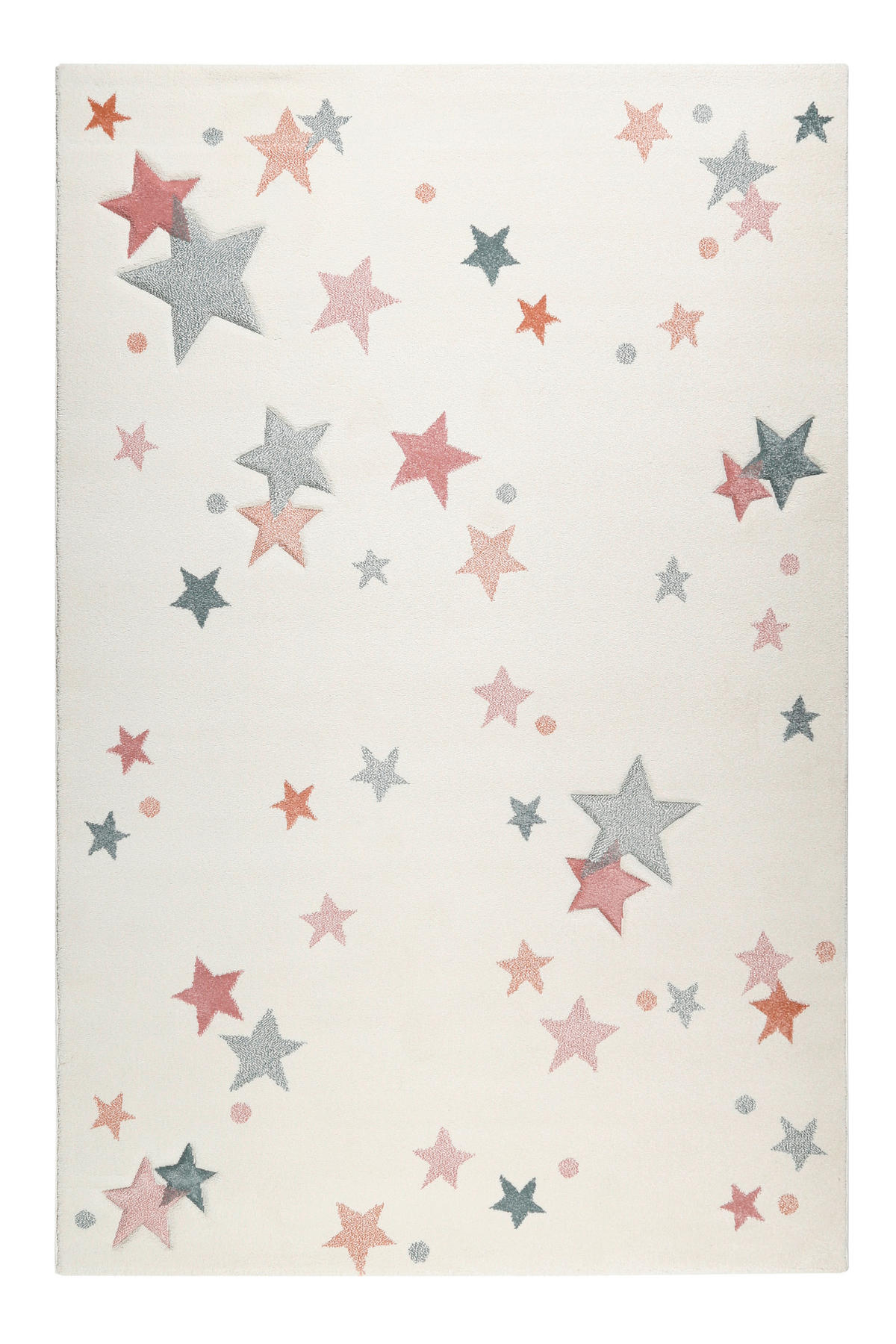 KINDERTEPPICH 120/170 cm Jonne  - Hellrosa/Weiß, Trend, Textil (120/170cm) - Esprit