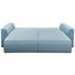 SCHLAFSOFA in Textil, Holzwerkstoff Hellblau - Pink/Hellgrau, Design, Holzwerkstoff/Kunststoff (250/87/129cm) - Carryhome SCHLAFSOFA in Textil, Holzwerkstoff Hellblau - Pink/Hellgrau, Design, Holzwerkstoff/Kunststoff (250/87/129cm) - Carryhome