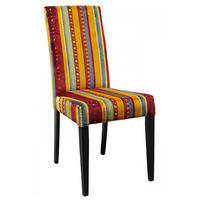 STUHL  in Textil  - Dunkelbraun/Multicolor, Design, Holz/Textil (46/97/65cm) - Kare-Design