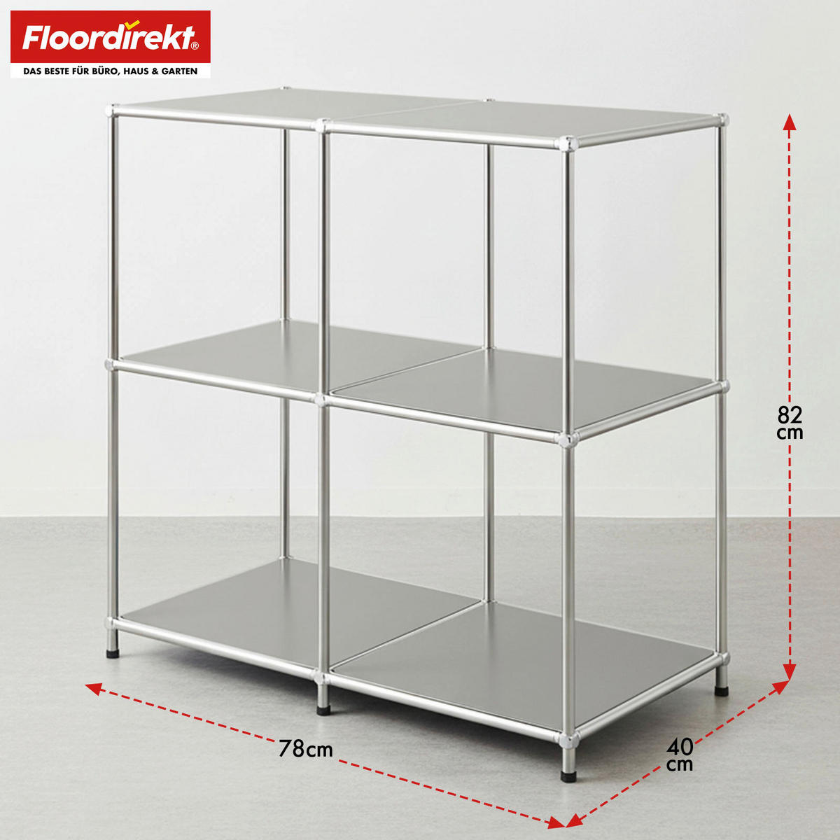 REGAL  - Basics (78/82/40cm) - Floordirekt