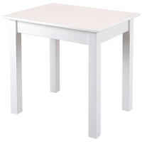 ESSTISCH in Holz  - Weiß, KONVENTIONELL, Holz (60/76/80cm) - MID.YOU