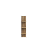 REGALNA POLICA 30/135/29,6 cm barve hrasta  - barve hrasta, Design, leseni material (30/135/29,6cm) - Hom`in