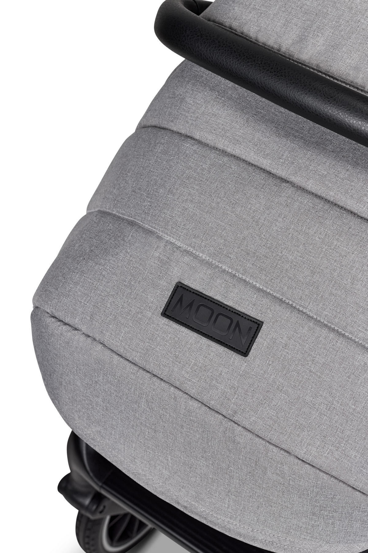 KOMBINIRANA DJEČJA KOLICA  Clicc  - siva/crna, Basics, tekstil (84/61/114cm) - Moon