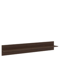WANDBOARD Holzwerkstoff Walnussfarben  - Walnussfarben, Design, Holzwerkstoff (180/28/21,6cm) - MID.YOU