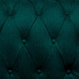 CHESTERFIELD-SOFA Webstoff Waldgrün  - Waldgrün/Wengefarben, LIFESTYLE, Holz/Textil (206/76,5/96cm) - Landscape