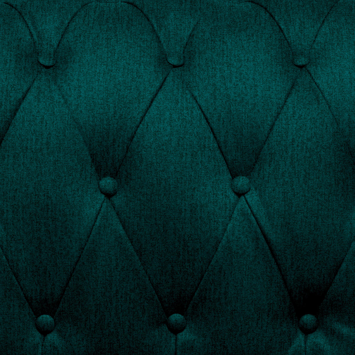 CHESTERFIELD-SOFA in Webstoff Waldgrün  - Waldgrün/Wengefarben, Lifestyle, Holz/Textil (206/76,5/96cm) - Landscape