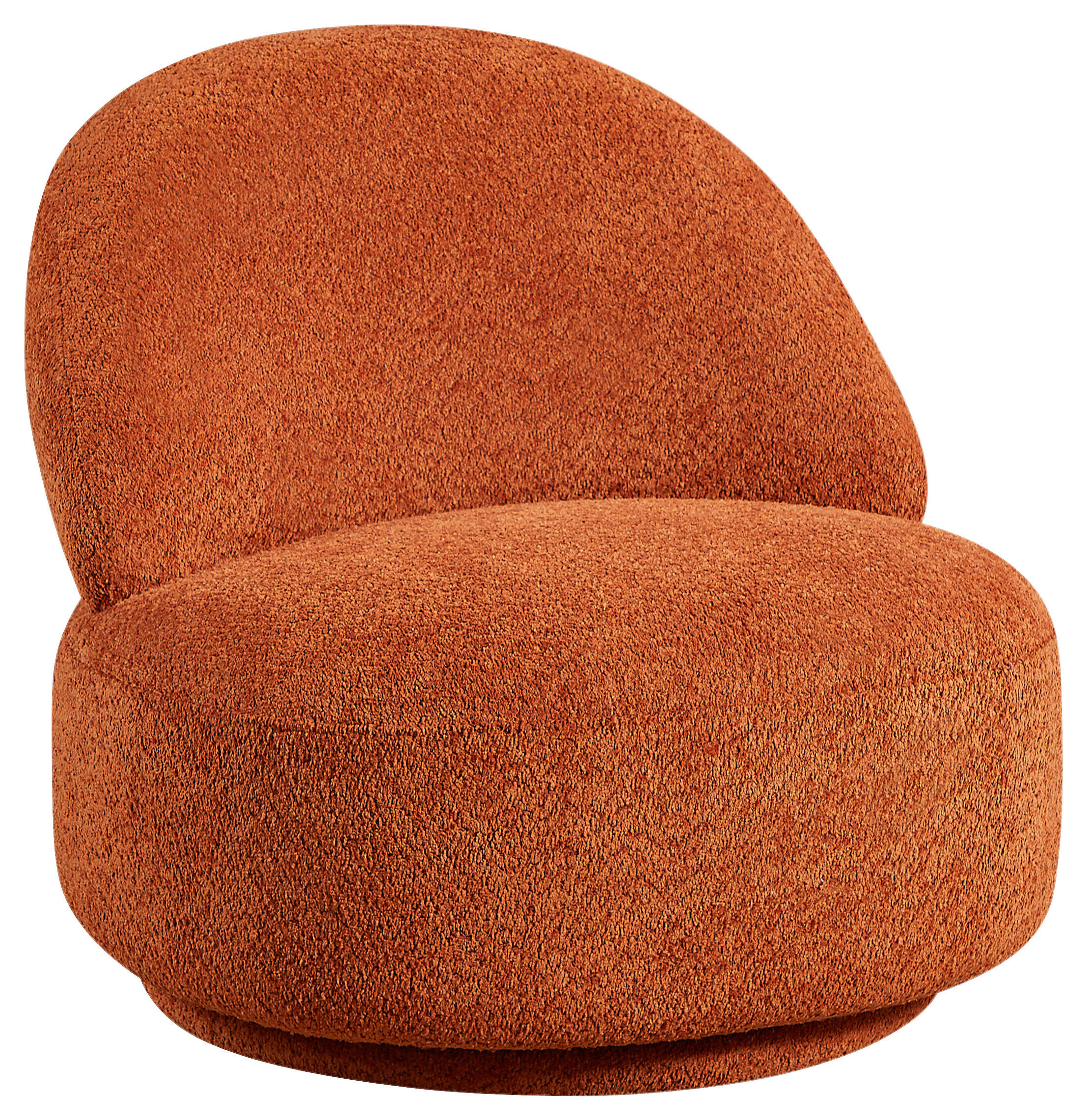 KŘESLO, dřevo, textil, rezavá - rezavá, Design, dřevo/textil (76/74/82cm) - Carryhome