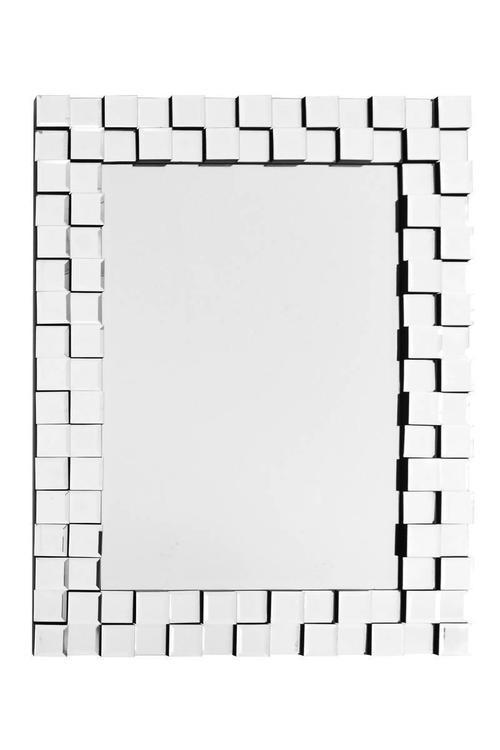 WANDSPIEGEL 65/85/2,8 cm    in rechteckig  - Silberfarben, Basics, Glas/Metall (65/85/2,8cm) - Kayoom