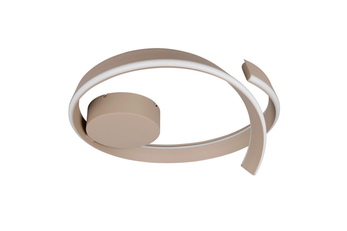 LED-DECKENLEUCHTE CIRONDA  - Beige, Design, Metall (59,5/26,5/58,7cm) - Cinque