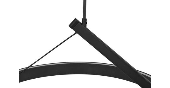 LED-HÄNGELEUCHTE Aero 45/150 cm   - Schwarz, Design, Metall (45/150cm) - Dieter Knoll