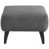 HOCKER in Holz, Textil Grau  - Schwarz/Grau, Modern, Holz/Textil (66/44/66cm) - MID.YOU