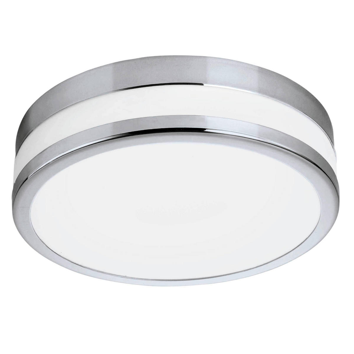 KOUPELNOVÉ STROPNÍ SVÍTIDLO, 22,5/6 cm  - bílá/barvy chromu, Basics, kov/sklo (22,5/6cm) - Celina