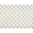 ECKSOFA in Velours Creme 236/326 cm - Creme/Schwarz, Design, Kunststoff/Textil (236/326cm) - Xora
