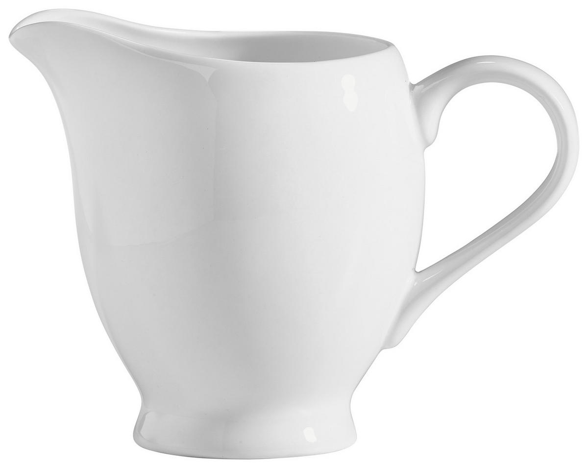 MILCHKÄNNCHEN 300 ml  - Weiß, Basics, Keramik (9/9,5cm) - Novel