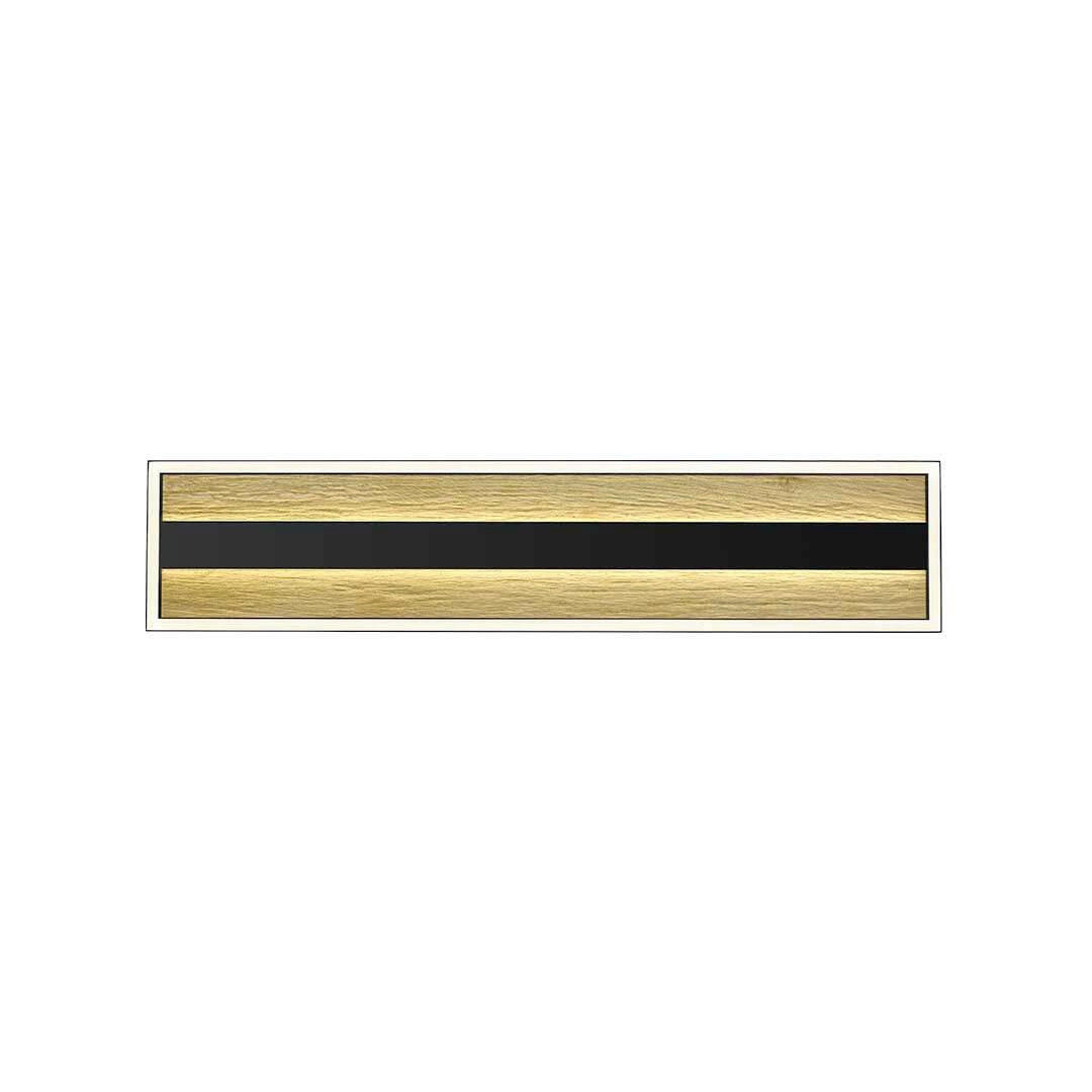 LED-DECKENLEUCHTE Heloise 100/21,6/5 cm  - Schwarz, Design, Metall (100/21,6/5cm)