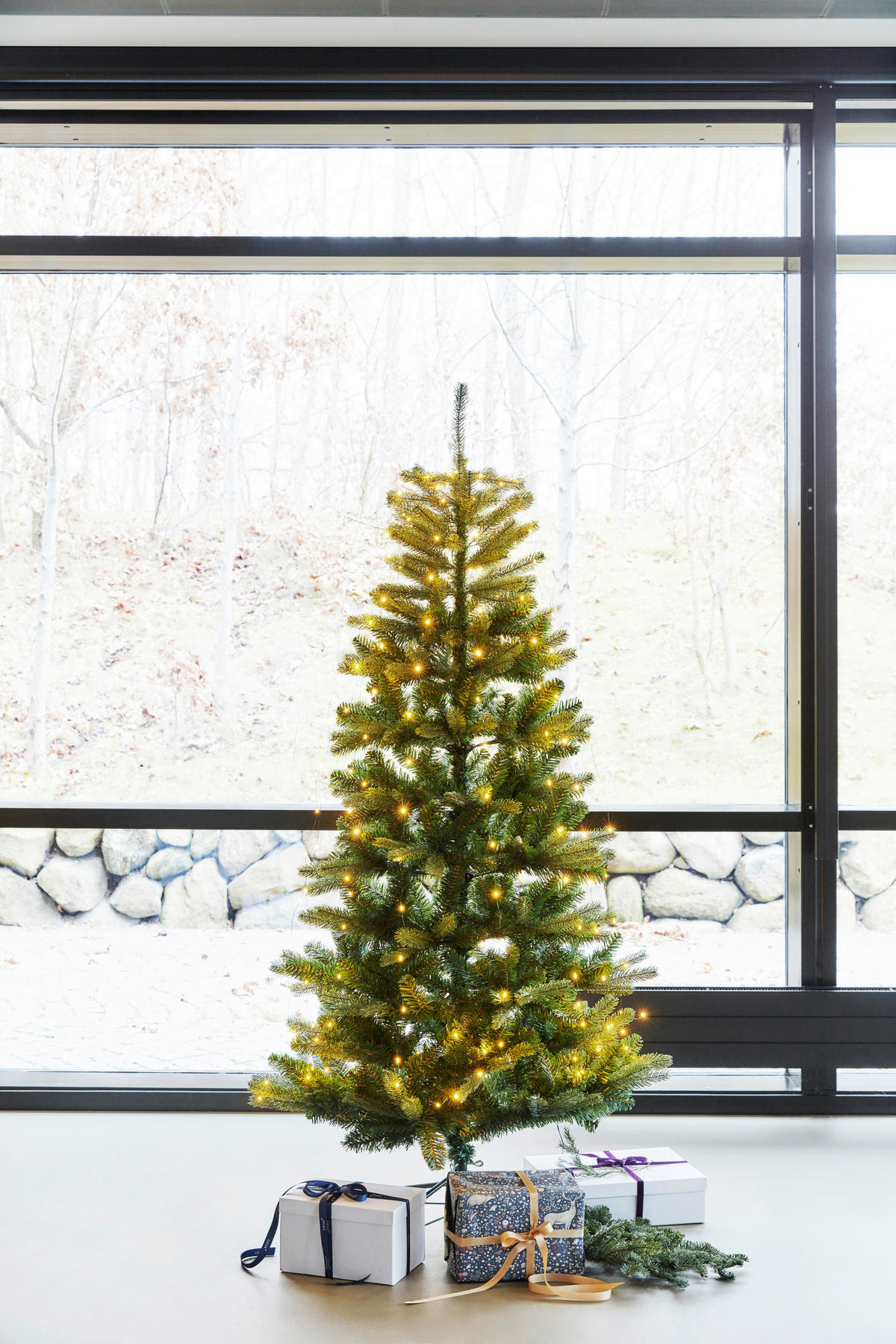 WEIHNACHTSBAUM 180 cm  - Waldgrün, Basics, Kunststoff (96/180cm)