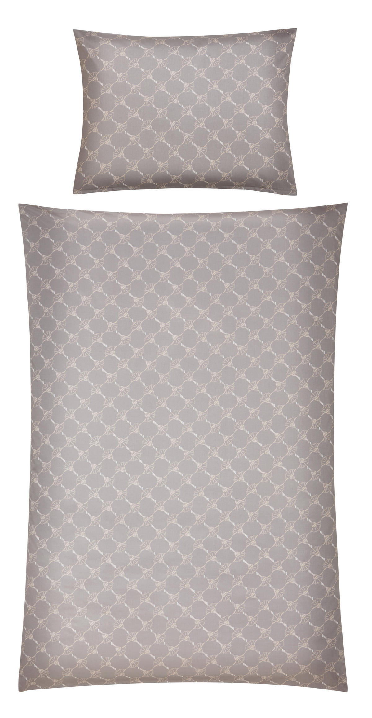 WENDEBETTWÄSCHE Makosatin 140/200 cm  - Sandfarben, Design, Naturmaterialien/Textil (140/200cm) - Joop!