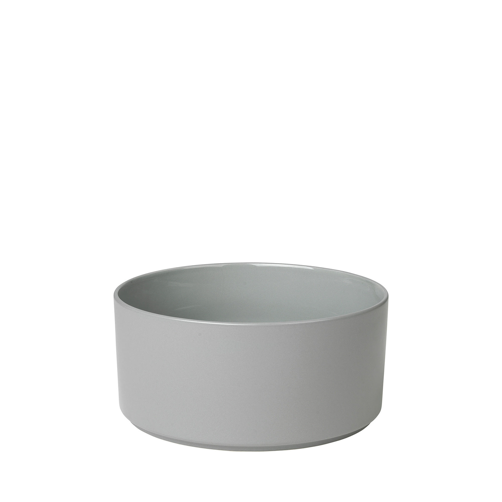 SCHALE Keramik Steingut  - Hellgrau, Design, Keramik (20/9,5cm) - Blomus