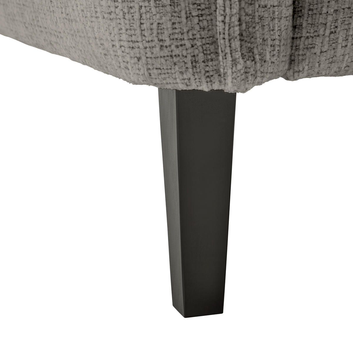 3-SITS SOFFA i vävt tyg mörkgrå  - mörkgrå/svart, Modern, trä/textil (183/85/92cm) - MID.YOU