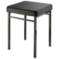 BADHOCKER - Schwarz, Design, Textil/Metall (36/47/34cm)