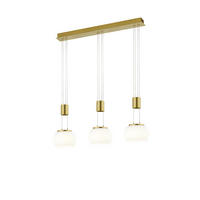 LED-PENDELLAMPA 82/150/18 cm  - mässingsfärgad, Design, metall (82/150/18cm) - Trio Leuchten