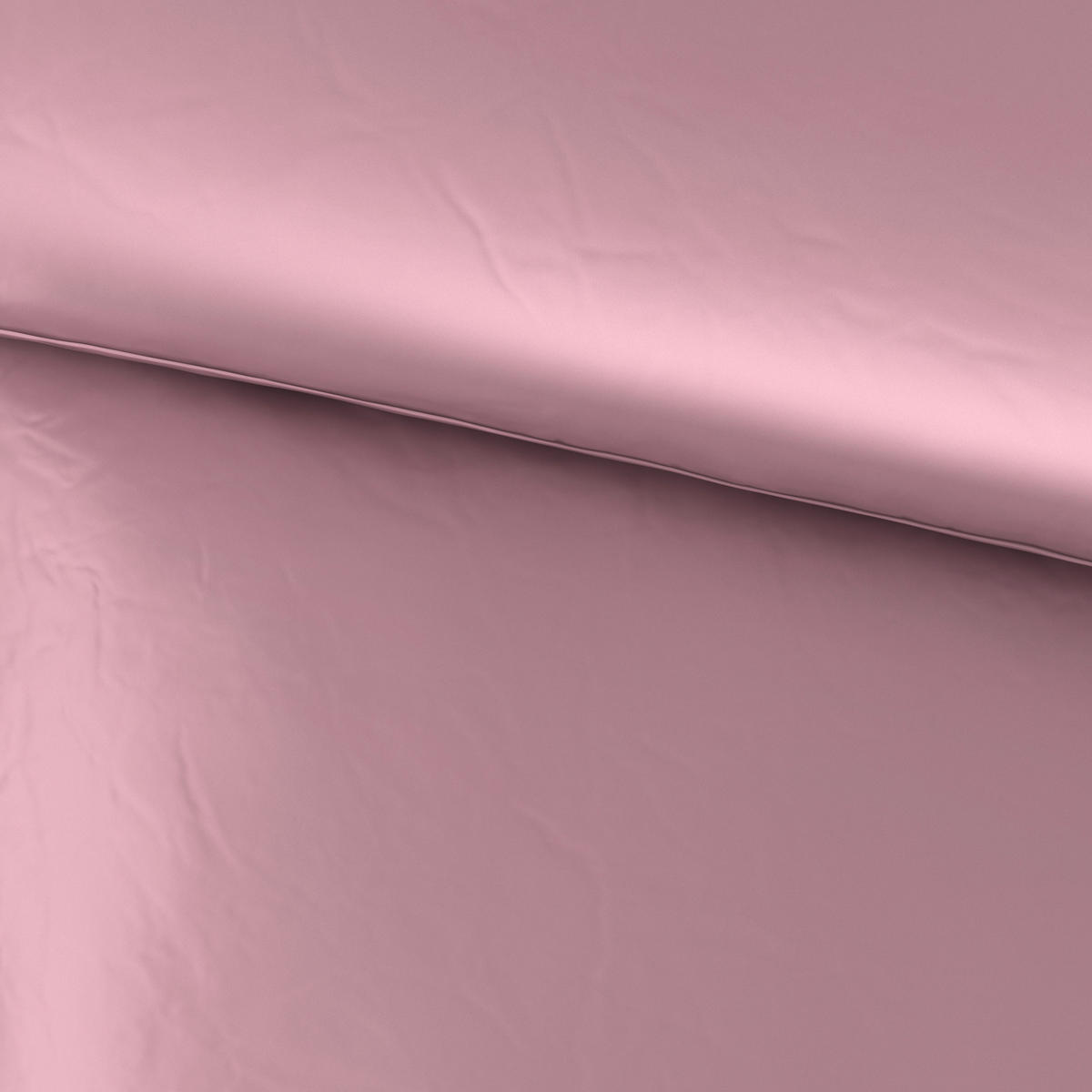 BETTWÄSCHE NIGIRI Satin 155/220 cm  - Hellrosa, Basics, Textil (155/220cm) - Bio:Vio