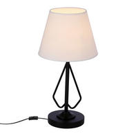 BORDSLAMPA Morley 16/25/26 cm   - vit/svart, Basics, metall/plast (16/25/26cm)