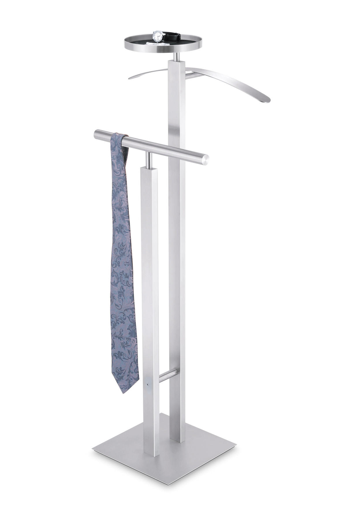 HERRENDIENER in Edelstahlfarben 45/108/30 cm   - Edelstahlfarben, MODERN, Metall (45/108/30cm) - Zack