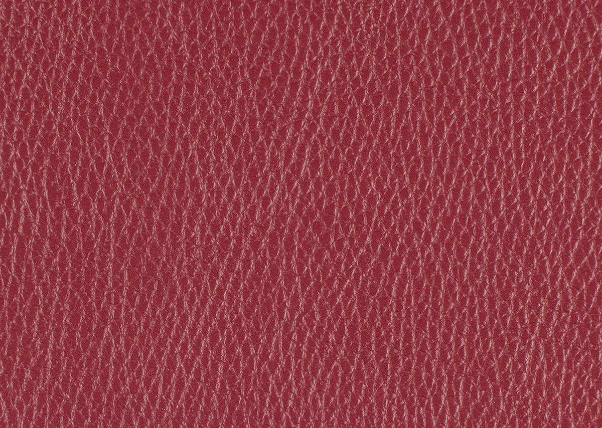 2-SITZER-SOFA Rot Echtleder  - Silberfarben/Rot, KONVENTIONELL, Leder/Metall (154/86/91cm) - Celina Home