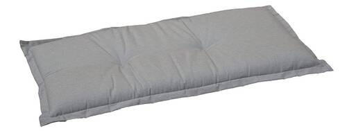 BANKAUFLAGE meliert  - Hellgrau, Basics, Textil (145/45/7cm) - Gardenson