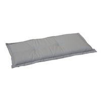 BANKAUFLAGE meliert  - Hellgrau, Basics, Textil (145/45/7cm) - Gardenson