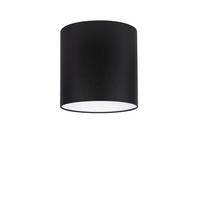 LEUCHTENSCHIRM Chintz 25/23 cm   - Schwarz, Basics, Textil/Metall (25/23cm)