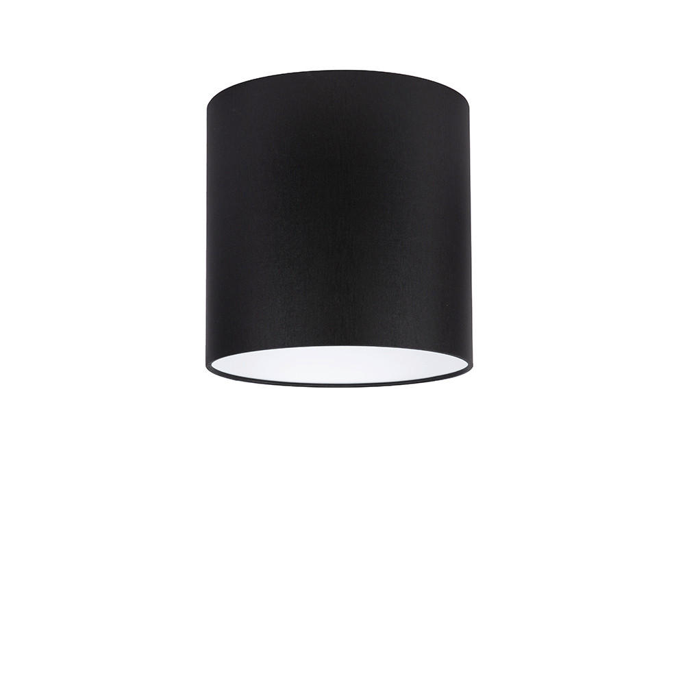 XXXLutz Leuchtenschirm Chintz Schwarz 23 cm
