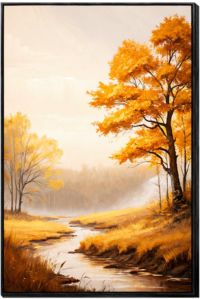 MALBA NA PLÁTNĚ, 80/120/3.5 cm - vícebarevná, Basics, dřevo (80/120/3.5cm)