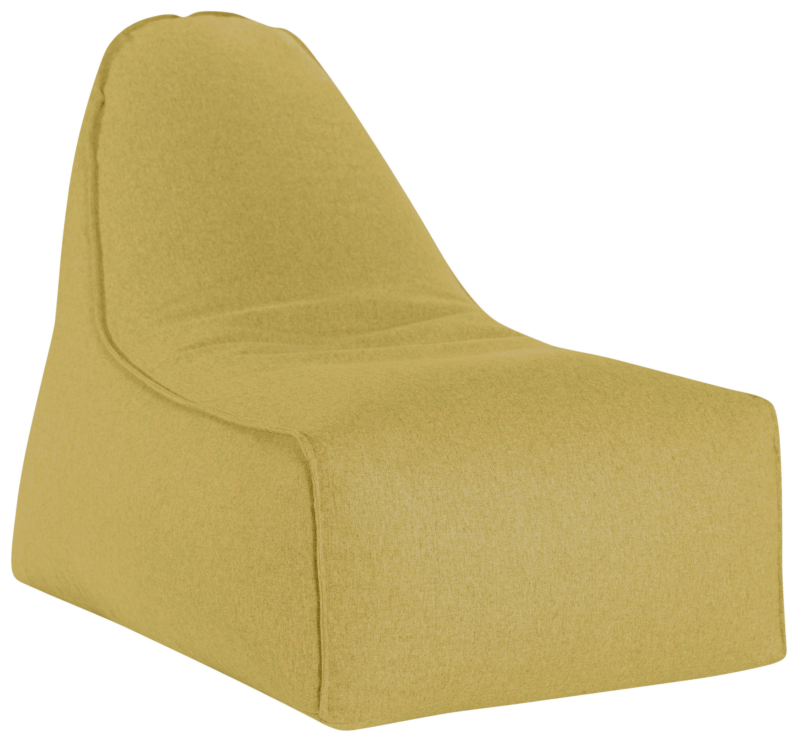 SITZSACK 280 l  - Currygelb, MODERN, Textil (70/80/100cm)