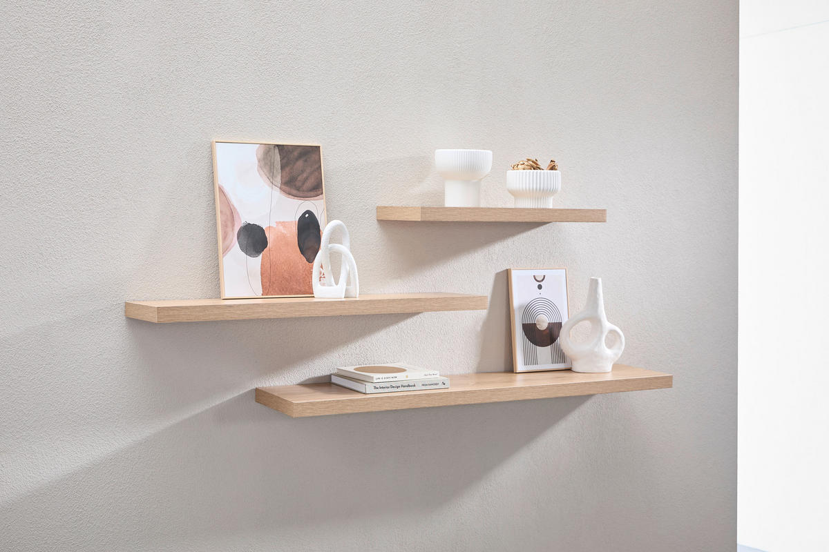 WANDBOARD Eichefarben  - Eichefarben, Basics, Holzwerkstoff (60/3,8/23,5cm) - Boxxx