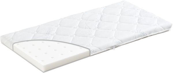 BEISTELLBETTMATRATZE Abel  90/48 cm    - Weiß, Basics, Textil (90/48cm) - Träumeland