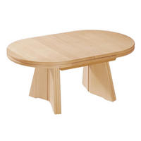 COUCHTISCH in Holz 125-166/71/54-73 cm  - Buchefarben, KONVENTIONELL, Holz (125-166/71/54-73cm) - Venda