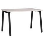 SCHREIBTISCH 120/80/75 cm  in Schwarz, Kaschmir  - Kaschmir/Schwarz, MODERN, Holzwerkstoff/Metall (120/80/75cm) - Novel