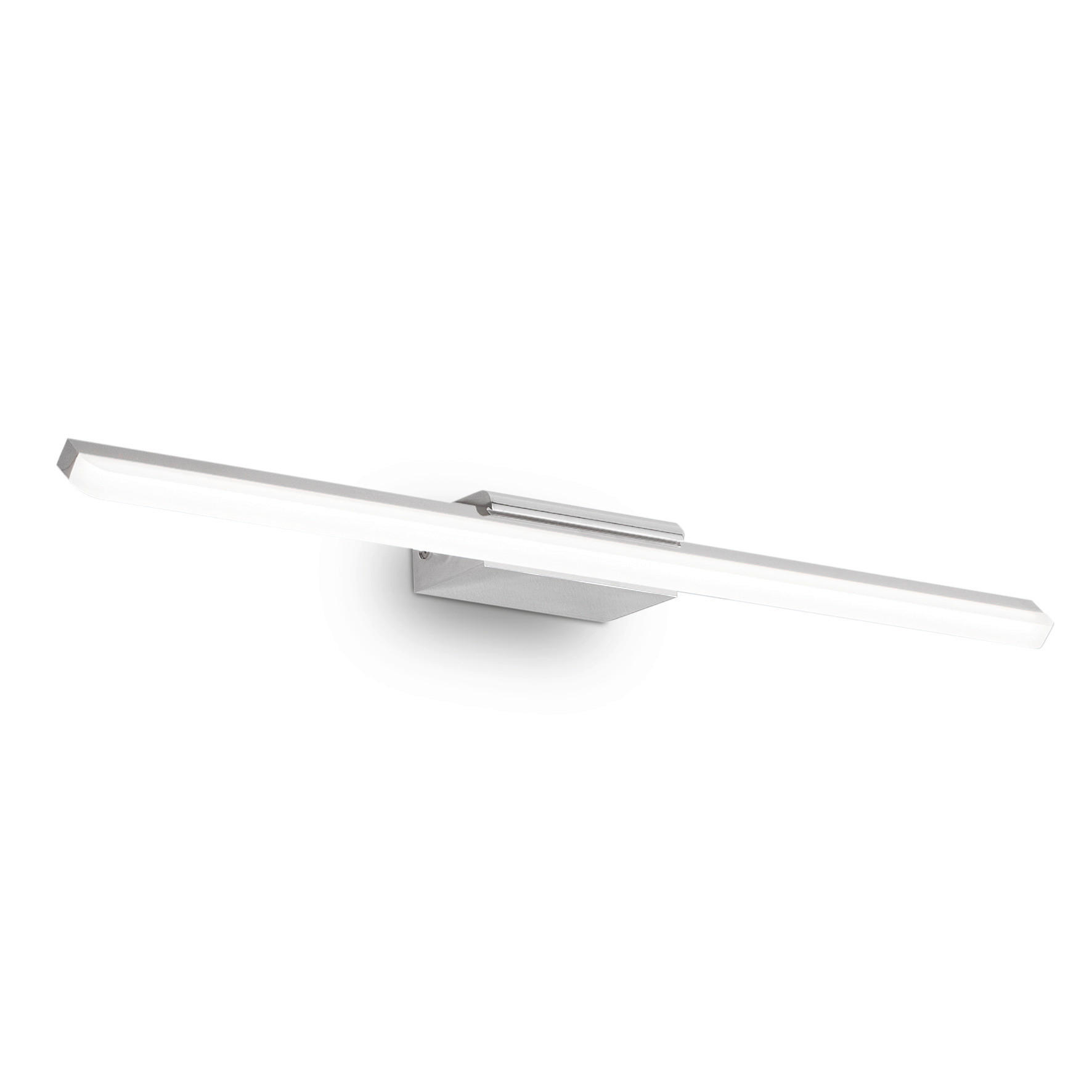 LED-BILDERLEUCHTE 62/4/9 cm   - Chromfarben, Design, Kunststoff/Metall (62/4/9cm) - Ideal Lux