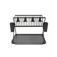 GESCHIRRABTROPFTASSE  - Design, Metall (51/33/42cm)